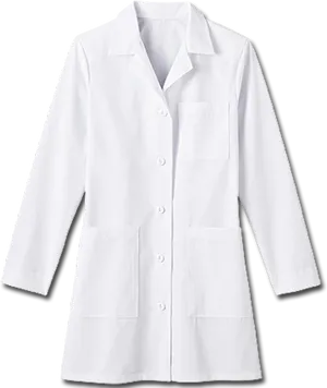 White Lab Coat Professional Apparel PNG Image