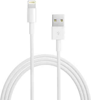 White Lightningto U S B Cable PNG Image