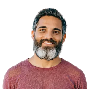 White Man With Beard Png Cqk43 PNG Image