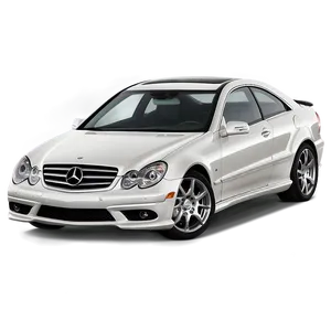 White Mercedes Benz Coupe Png Pas97 PNG Image