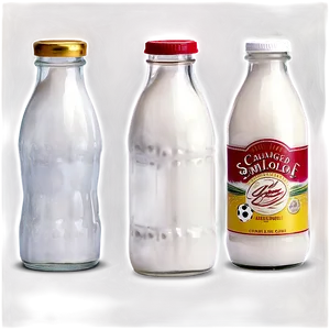 White Milk Bottle Png Chu54 PNG Image