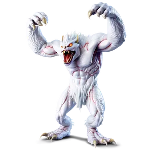 White Monster From Mythology Png 35 PNG Image