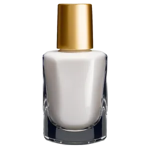 White Nail Polish Bottle Png 06292024 PNG Image