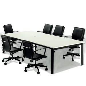 White Office Table Png 43 PNG Image