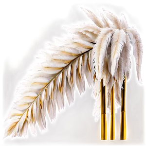 White Pampas Decor Png Siy27 PNG Image