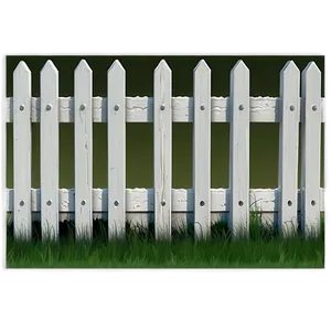 White Picket Fence Png Gay PNG Image