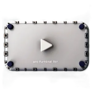 White Play Button No Background Png Ifx PNG Image