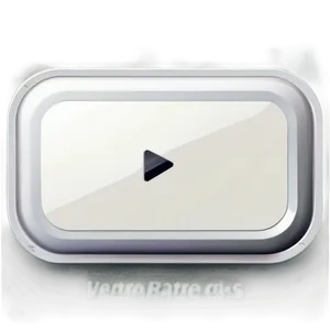 White Play Button Vector Png 81 PNG Image