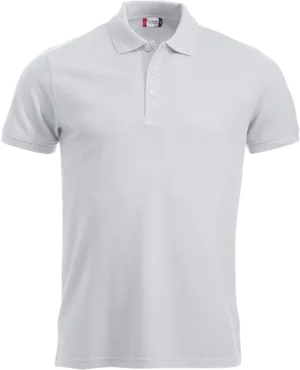 White Polo Shirt Product Display PNG Image