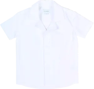 White Polo Shirt Product Photography PNG Image