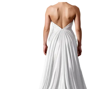 White Prom Dress Elegance Png 77 PNG Image