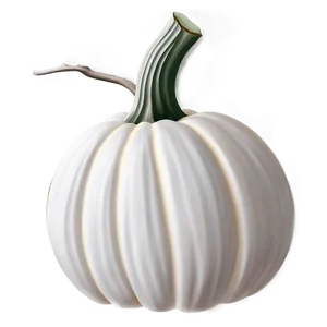 White Pumpkin Design Png Tlc41 PNG Image