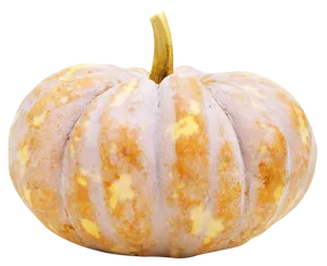 White Pumpkin Isolated Background PNG Image