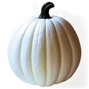 White Pumpkin Silhouette Png 4 PNG Image