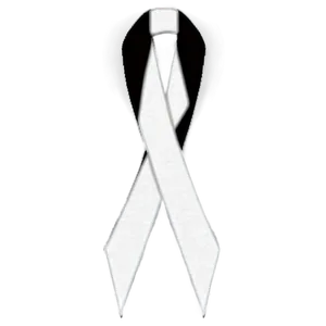 White Ribbon C PNG Image