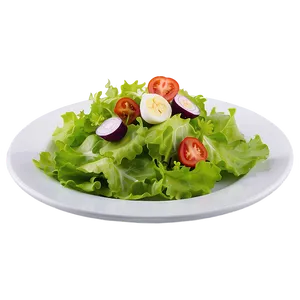 White Salad Plate Png Nse59 PNG Image