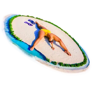 White Sand Beach Paradise Png Pbp PNG Image