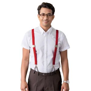 White Suspenders Png Oyl PNG Image