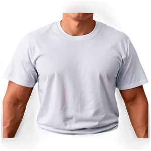 White Tee Front View Png Quq52 PNG Image