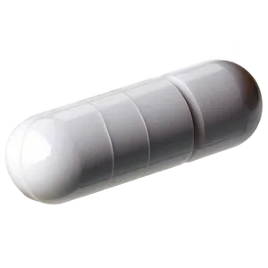 White Vitamin Capsule Png 25 PNG Image