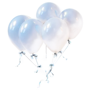 White Wedding Balloons Png 47 PNG Image