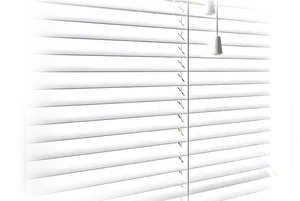 White Window Blinds PNG Image