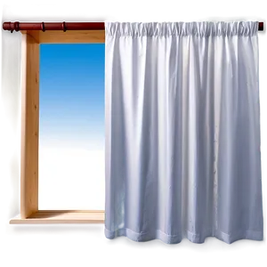 White Window Curtains Png 50 PNG Image