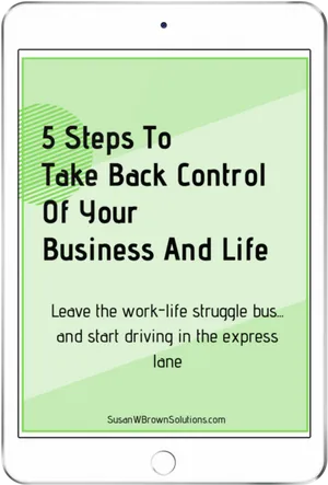 Whitei Pad Business Life Control Ebook Cover PNG Image