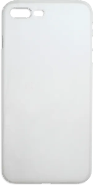 Whitei Phone Case Back View PNG Image