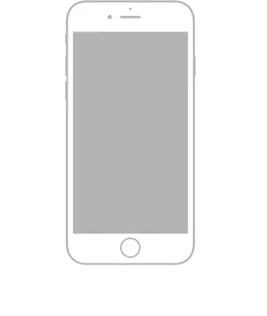 Whitei Phone6s Vector Illustration PNG Image