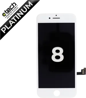 Whitei Phone8 Display Repair PNG Image