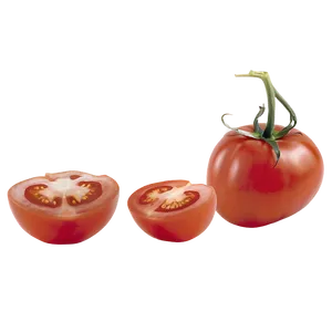 Whole And Halved Tomato Png 87 PNG Image