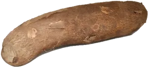 Whole Brown Yam Isolated.png PNG Image