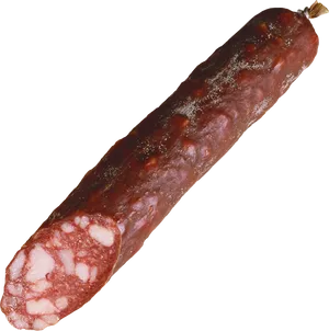 Whole Salami Sausage PNG Image