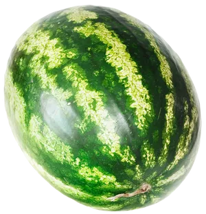 Whole Watermelon Top View.jpg PNG Image