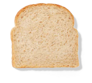 Whole Wheat Bread Slice Black Background.jpg PNG Image