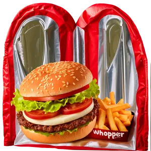 Whopper No Bun Png Ala PNG Image