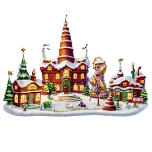 Whoville Town Square Png 70 PNG Image