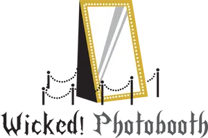 Wicked Photobooth Graphic PNG Image