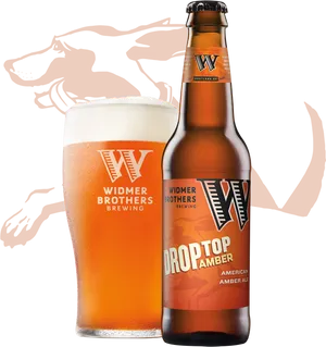 Widmer Brothers Drop Top Amber Ale PNG Image