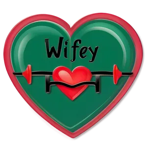 Wifey In Heart Graphic Png Yhl51 PNG Image