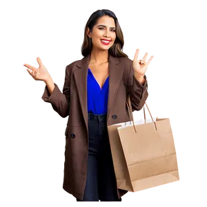 Wifey With Shopping Bags Png Pjb PNG Image