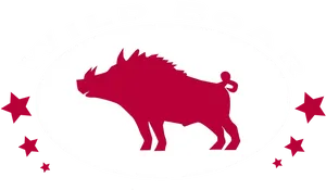 Wild Boar Logo Design PNG Image