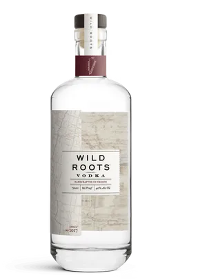 Wild Roots Vodka Bottle PNG