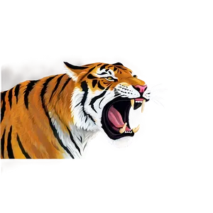 Wild Tiger Snarl Png Mci PNG Image