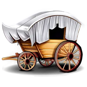 Wild West Covered Wagon Png 39 PNG Image