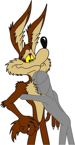 Wile E Coyote Animated Character PNG Image