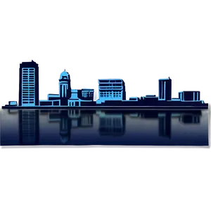 Wilmington Delaware Skyline Png Mmr18 PNG Image