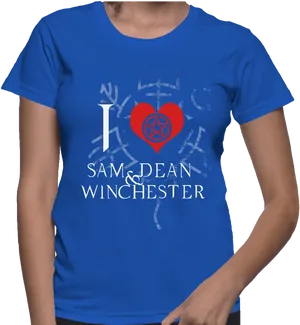 Winchester Fan T Shirt Design PNG Image