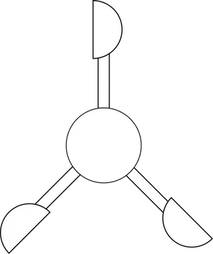 Wind Turbine Icon Simple PNG Image